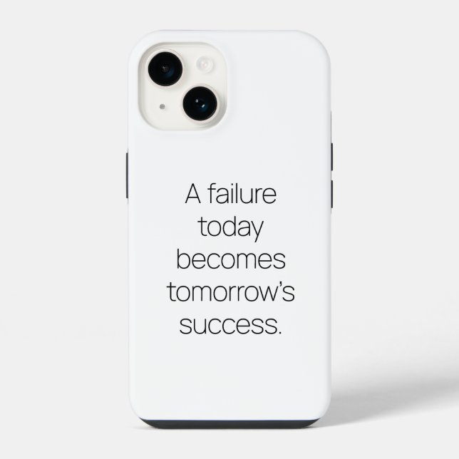 Capas de iphone de sucesso de amanhã (Verso)