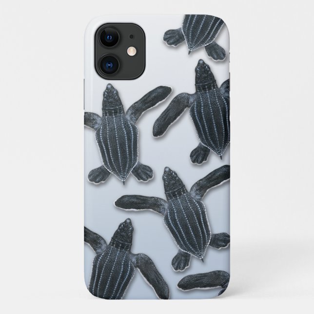 Capas de iphone de Tartaruga do Mar de Leatherback (Verso)