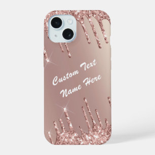 capas de iphone de texto personalizado brilhante c