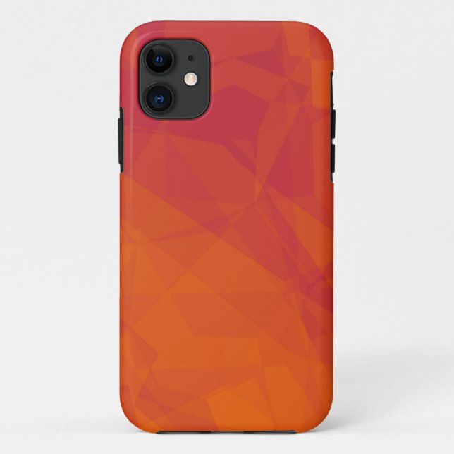 capas de iphone de textura rosa e laranja (Verso)