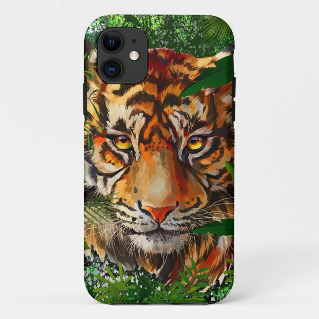 Capas de iphone de Tigre Selva | iPhone Tiger Colo (Verso)