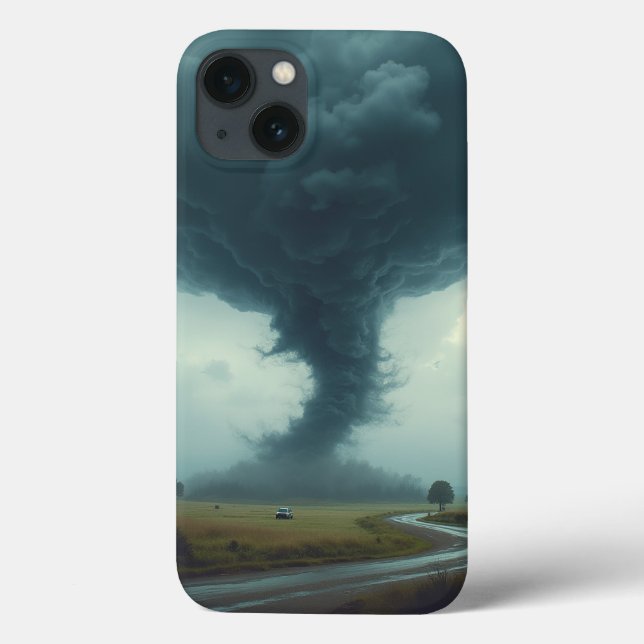 capas de iphone de tornado (Verso)