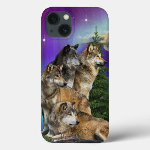 Capas de iphone de Wolf e Lua Case-Mate