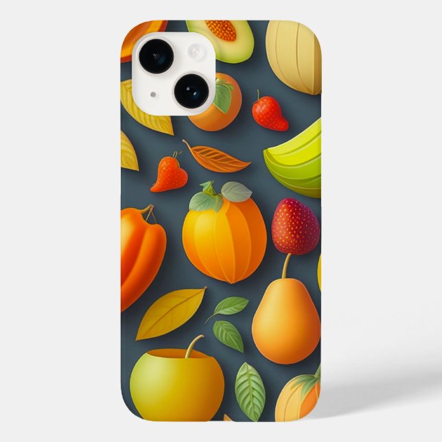 capas de iphone Design fruta (Verso)