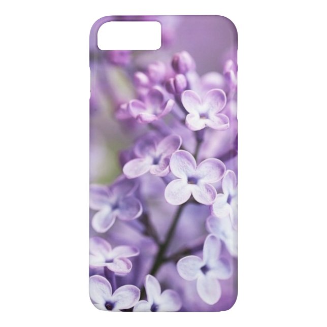 Capas de iphone Design Lilac adorável (Verso)