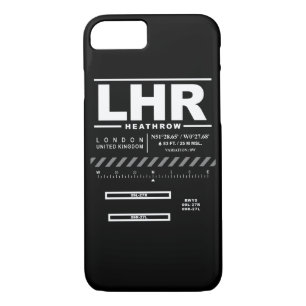 Capas de iphone do aeroporto de Londres Heathrow