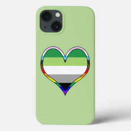 Capas de iphone do coração do Aro Pride