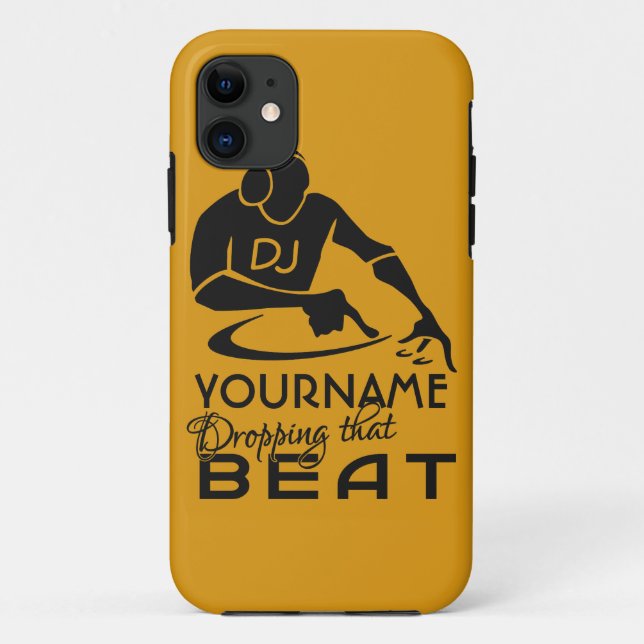 Capas de iphone do costume do DJ (Verso)