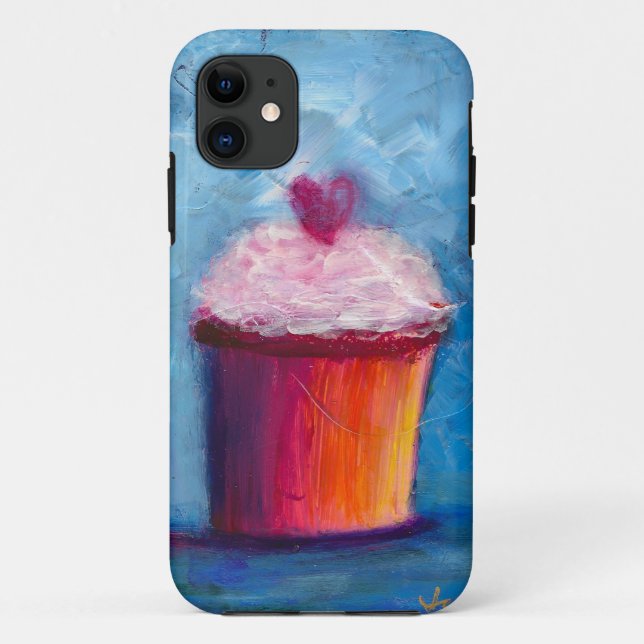 Capas de iphone do cupcake (Verso)