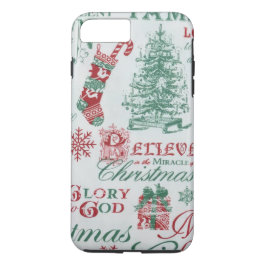 Capas de iphone do feriado do Natal