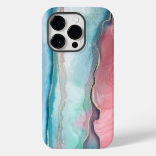 Capas de iphone do gabinete do padrão Agate
