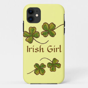 Capas de iphone do Irish Girl Clover Shamrocks