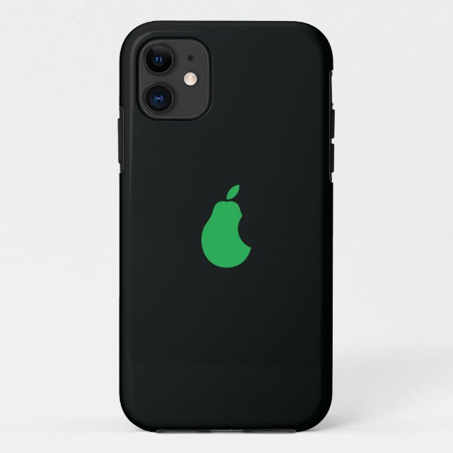 capas de iphone do logotipo pera (Verso)