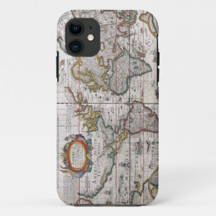 Capas de iphone do Mapa Mundial Antiquado