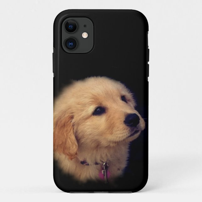 Capas de iphone do ouro Retriever Puppy (Verso)