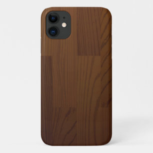 Capas de iphone do painel de madeira simulada muit