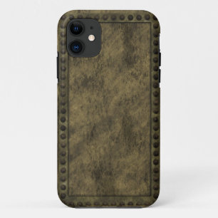 capas de iphone do painel de metal e de hastes