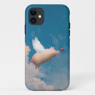 capas de iphone do porco do vôo