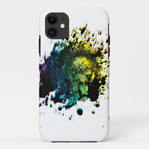 Capas de iphone do Rainbow Roaring Lion Case-Mate
