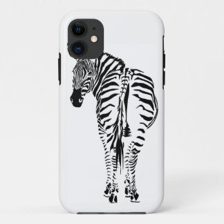 Capas de iphone do retrato da zebra