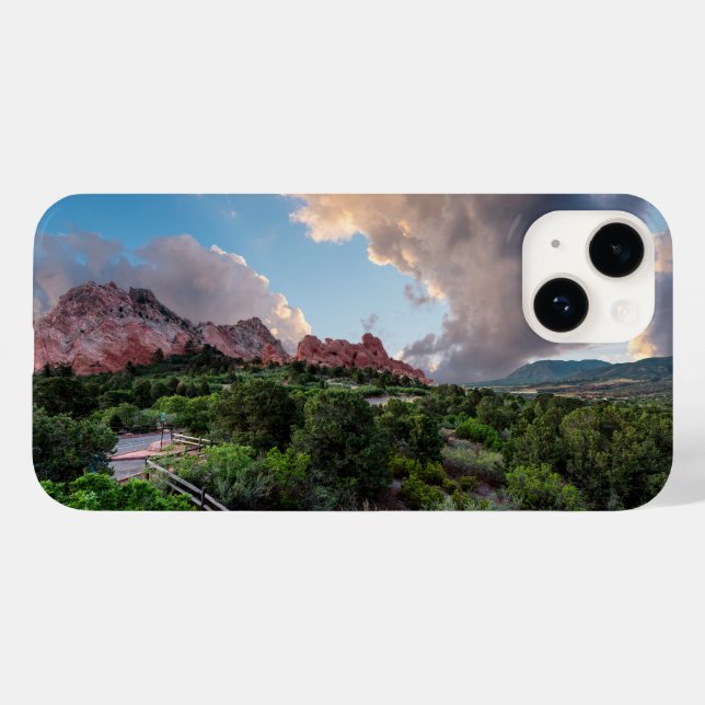 Capas de iphone do Sol Gigante do Colorado Sleepin (Verso (horizontal))