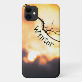 Capas de iphone do Sunrise do Inverno