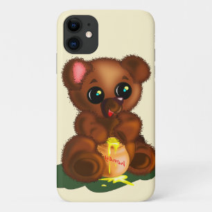 Capas de iphone do Urso Bebê - Personalizável