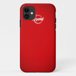 Capas de iphone do vermelho de Krystal