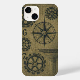 Capas de iphone do Vintage Industrial Blueprint