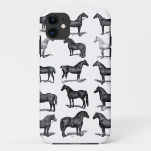 Capas de iphone dos cavalos do vintage