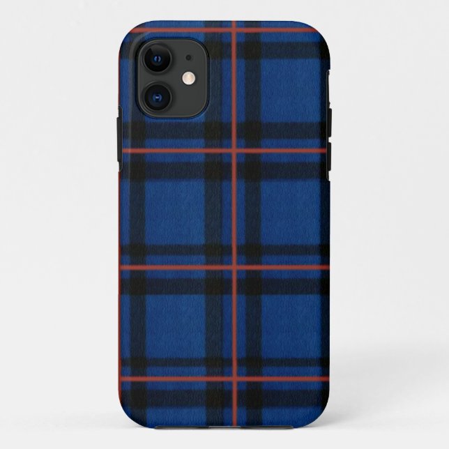 Capas de iphone e cobrir da xadrez de Tartan de (Verso)
