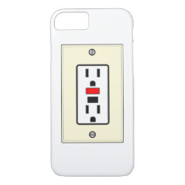 Capas de iphone elétricas da tomada