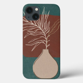 capas de iphone em cor verde e castanho