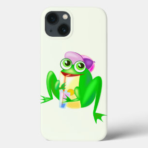Capas de iphone engraçada com Sapo feliz