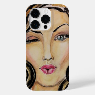 Capas de iphone Engraçada da Mulher Flerta