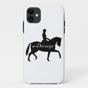 Capas de iphone equestres do cavalo e do cavaleiro