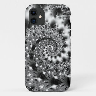 Capas de iphone Espiral Preta&Branca