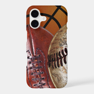 Capas de iPhone Esportivas Basquete, Futebol, Beis