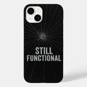 Capas de iphone estética de vidro rachado