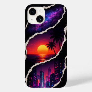 Capas de iphone estética mundial oculta no céu