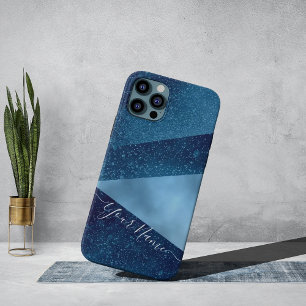 capas de iphone estriadas marinhos e de bebês azui