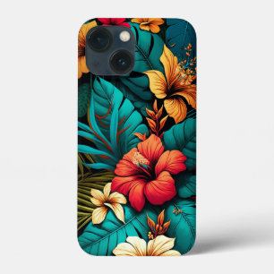 Capas de iphone Exótica de Flor Tropical Havaiana