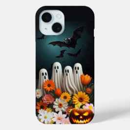 Capas de iphone Fantasma Floral Bonita, Fantasmas 