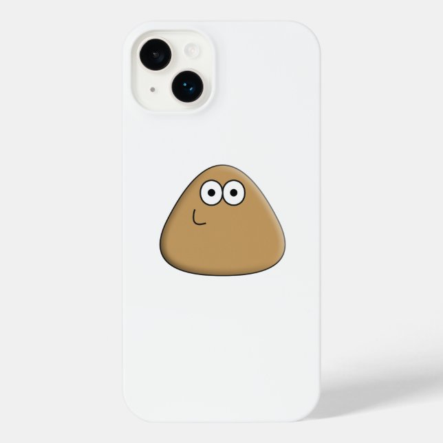 capas de iphone - Feliz Pou (Verso)