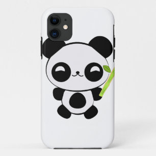 Capas de iphone felizes da panda do bebê