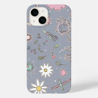 capas de iphone floral adorável