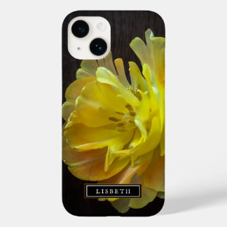 Capas de iphone Floral Amarelo
