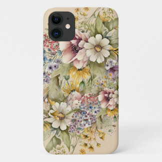 Capas de iphone Floral de Algodão