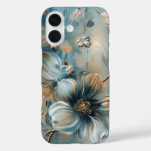 Capas de iphone Floral Elegante Midnight