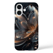 Capas de iphone Floral Elegante Midnight